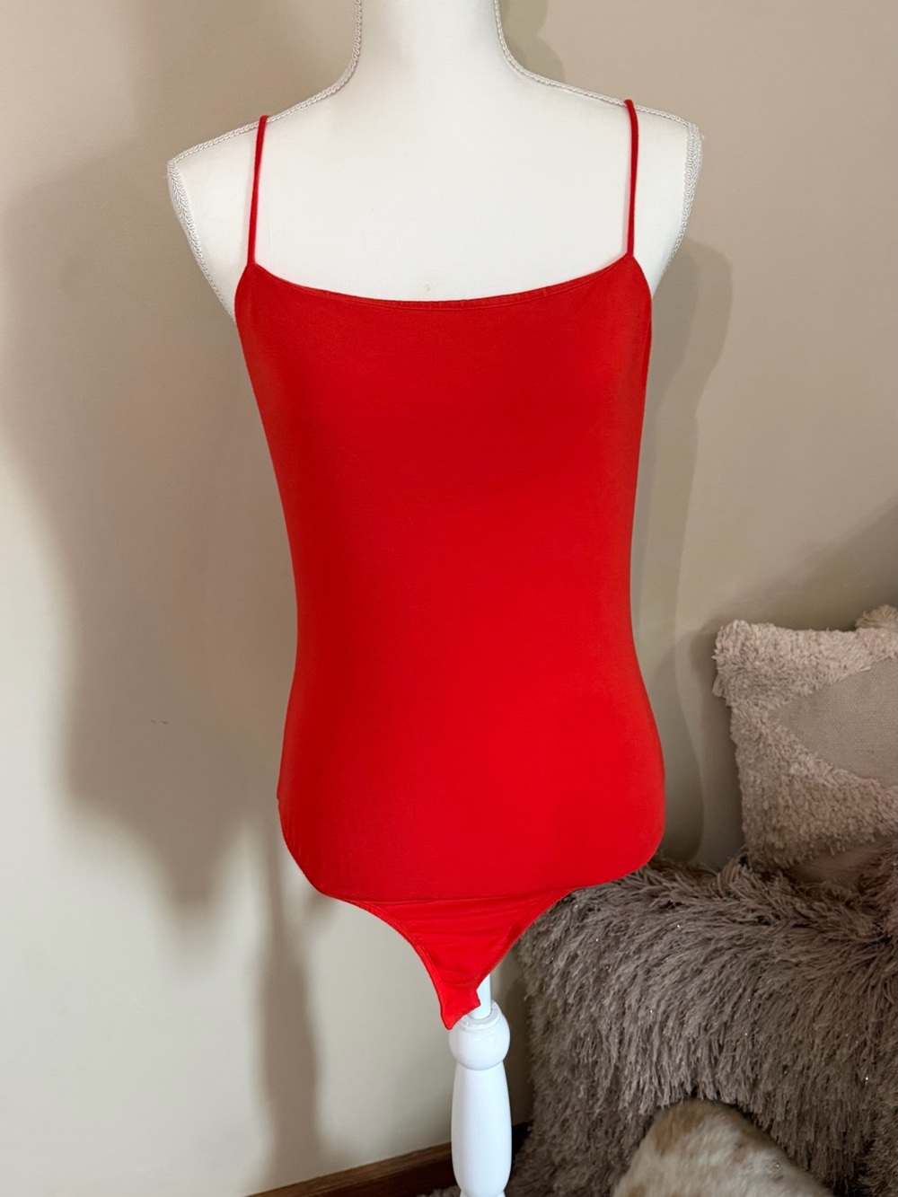 Gianni Bini Red/Orange Bodysuit